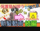 スッキリ断髪動画『Baby shark』替歌付き♫