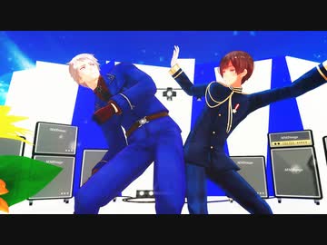【APヘタリアMMD】ダンスホール【日＋α】