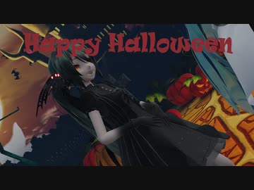 [MMD]Sour式ヴァンパイアミクとL・RでHappy Halloween[sdPBR][ボカロ]