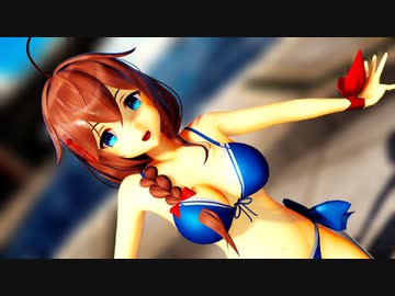 【MMD艦これ】時雨に『プラチナ』-shin'in future Mix-（愛川こずえ様Ver）