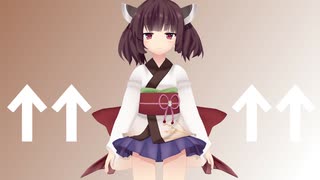 【MMD】きりたんのスカートvs反重力装置