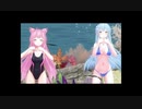 【ホロライブMMD】こよらみの愛包ダンスホールをMMD動画→AIイラストに出力するテスト