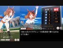 【ウマ娘】ノースフライトの体操服パドックとレースを疾走するのを堪能する動画（育成ウマ娘版）