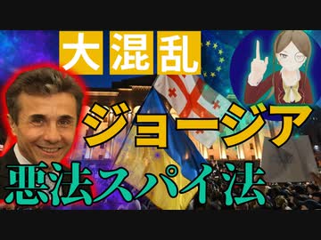 知識０から知る【ジョージア大規模デモ】クーデターが起きても不思議じゃないある法律をマザランが超分かりやすく解説！