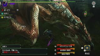 MHXXpart253_高難度：森丘にて火竜は旋廻す