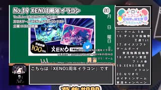 【#ニコニコ投稿祭】19／31『#XENO1周年イラコン』2024年5月第1週のニコニコ投稿祭&誕生祭スケジュールを知ろう【#COEIROINK解説】#XENO #ニコニコ静画