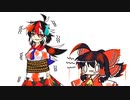 【東方手書きショート】ブチギレ!！れいむちゃん☆2974