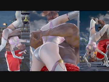 格闘娘VS巨漢レスラー【リョナ】【ソウルキャリバー】