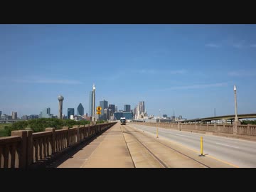 Downtown Dallas and the Tram【甲村京也】