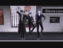 【MMD刀剣乱舞】　ライムライト　【実休・燭台切・福島（光忠兄弟）】
