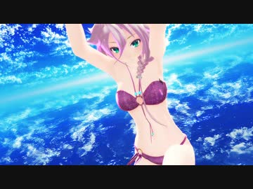 【MMD】TdaビキニミクさんでSurges(反転Ver.）
