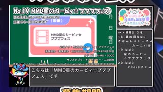 【#ニコニコ投稿祭】19／22『#MMD星のカービィ☆プププフェス』2024年5月第2週のニコニコ投稿祭&誕生祭スケジュールを知ろう【#COEIROINK解説】#MMD #カービィ