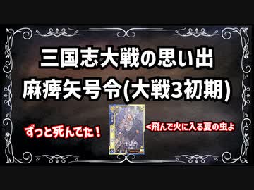 【三国志大戦2】流行してないデッキの思い出 その2「麻痺矢デッキ」【voiceroid解説】