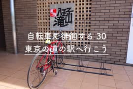 自転車で徘徊する 30 〜東京の道の駅に行こう〜