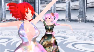 【MMD】なにー【重音テト　小春音アミ】