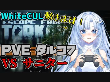 【Escape from Tarkov】PVEタルコフでサニター戦だよ！【WhiteCUL】【単発】