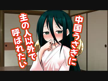 【中国うさぎ誕生祭2024】中国うさぎに主の人以外で呼ばれたい【一人称劇場　VOICEVOX】