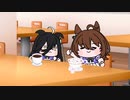 タキオンと紅茶（たぬき）