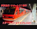 【伊豆急行】リゾート21夜行 スターナイトエクスプレス21の旅