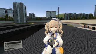 【GMOD】バーバラちゃんが銃を撃つ動画　Part1