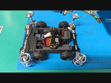 [ルール無用JCJC]超ショートホイールベースシャーシを開発して2.46秒を出してみた