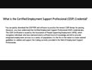 New CESP Dumps - Achieve Certified Employment Support Professional (CESP) Credential with Ease