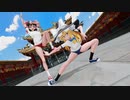 【東方MMD】体操服な霊夢と魔理沙でいーあるふぁんくらぶ