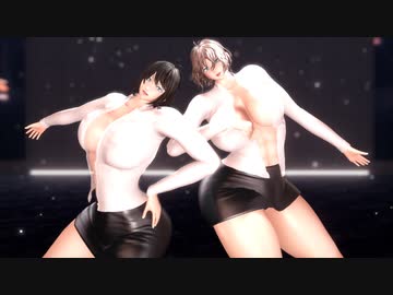 【MMD】虎視眈々-Koshitantan-original character No.1＆4