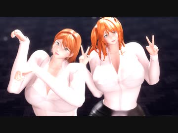 【MMD】虎視眈々-Koshitantan-original character No.2＆3