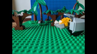 LEGOスーパーマリオ＆LEGOソニック・ザ・ヘッジホッグ サイのランビVSサイクロン