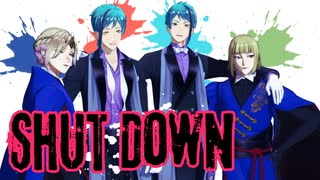 【MMDツイステ】Shut Down【リーチ兄弟,ヴィル,ルーク】