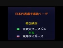 キャプテン翼4　日本代表選抜リーグ戦　南武大フースバル対東邦タイガース