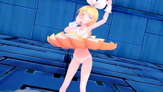【MMD】 鏡音リン - カンパイLOVE | Ver.2