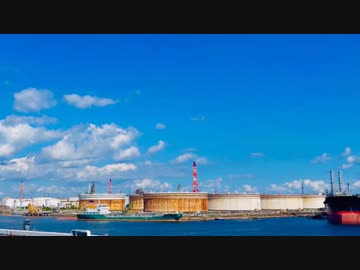 Oil Tanker and Oil Storage Tank【甲村京也】