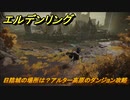 エルデンリング　日陰城の場所は？アルター高原のダンジョン攻略　【ELDEN RING】