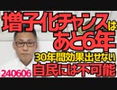 政府与党「出生数1.20は危機的状況。少子化対策のラストチャンスはあと6年」少子化大臣を置いて以来、30年間も何の成果も出せなかった自民党に子供を増やすことは無理 240606