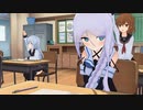 【MMD艦これ】白露型駆逐艦 海風「ある日の学校」空き教室でばったりスケベ【紳士向け】