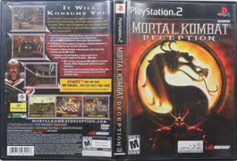 [実況]「モータルコンバットデセプション（PS2）」 BTC 2T HDD 初見プレイ！（スマホ撮影）