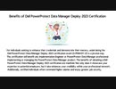 Great Way to Pass Your DELL EMC D-PDM-DY-23 Exam - Use the Latest D-PDM-DY-23 Practice Exam