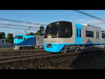 【Transport Fever 2】私鉄急行【前面展望】