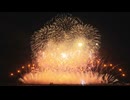 【2024】第20回港まつり 能代の花火 フィナーレ「光が躍る風のスペクタクル [㈱小松煙火工業]」「二尺玉打上 [㈲伊那火工堀内煙火店]」