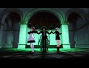 【MMD】KING（ネギドリル版）／歯をむき出してミクとテトがパッパッパッ！！