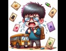 ゲームのカード落としちゃった　キッズ