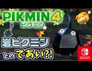 かたくてじょうぶなふしぎなピクミン？！岩ピクミンとであいました！【花ふぶきの楽園 編】【ピクミン4】