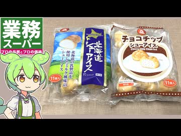 業務スーパーで買った「アンデイコのシューアイス（338円）」