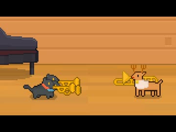 トランペットを吹くケルベロス【短編アニメ】