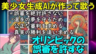 【AI楽曲】オリンピックの誤審を許すな【葛葉 愛】