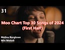 Moo Chart Top 30 Songs of 2024 First Half 上半期