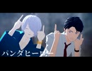 【ゲ謎MMD】ゲゲ郎と水木でパンダヒーロー