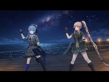 LUVORATORRRRRY!　MMD【ホロライブ　星街すいせい】＆【艦隊これくしょん　由良】